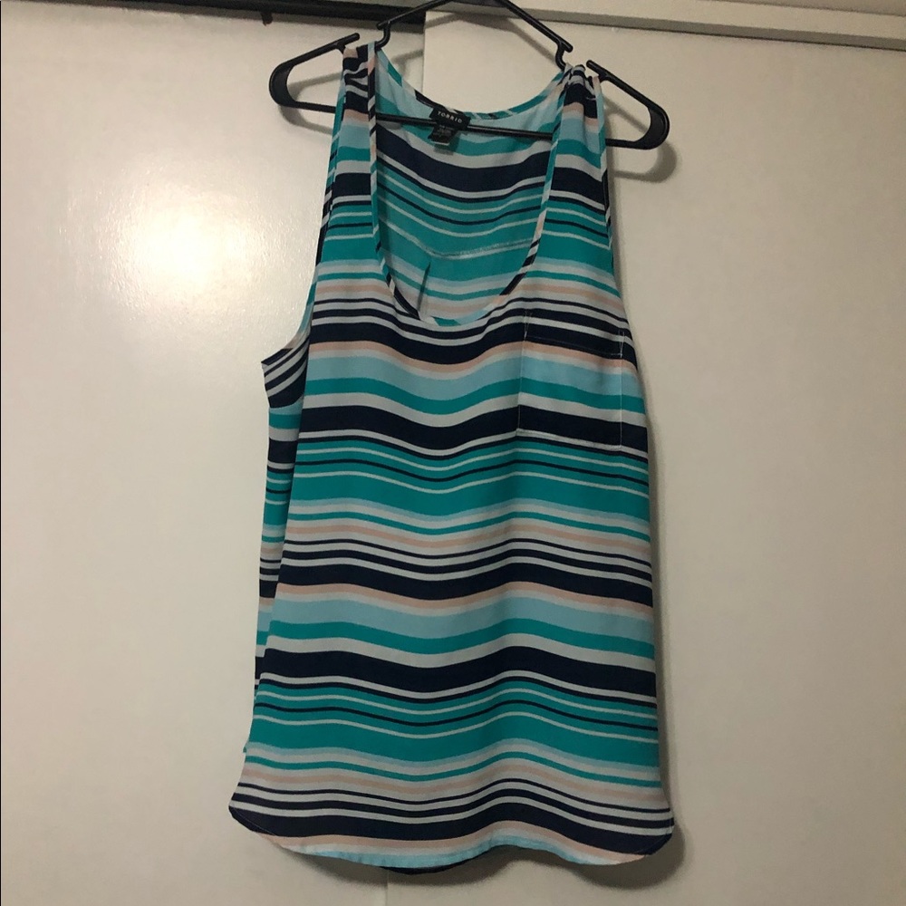 Torrid striped tank